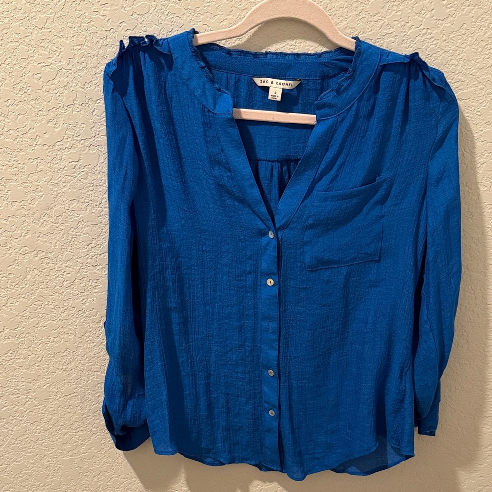 Vibrant Blue Blouse by
